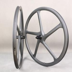 Full carbon 5 spokes 29er wheels for MTB/road/disc/track/bike carbon wheels carbon rims Tubeless wheelset weave TR5D-29er